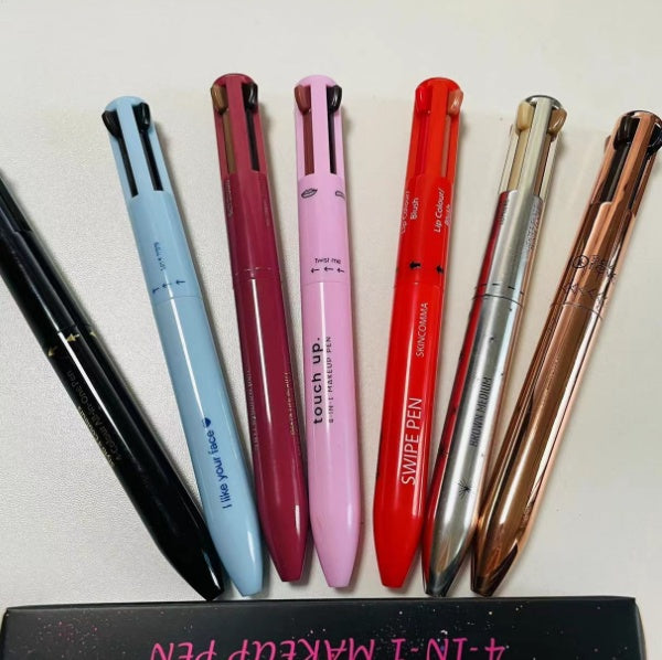 Four In One Eyebrow Pencil Lip Gloss Eyeliner Makeup Pencil Four In One Eyebrow Pencil Lip Gloss Eyeliner Makeup Pencil